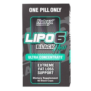 Lipo 6 Black Hers Ultra Concentrate 60 caps Nutrex - фото - 1