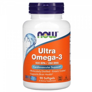 Ultra Omega 500/250 Now 90 softgels - фото - 1