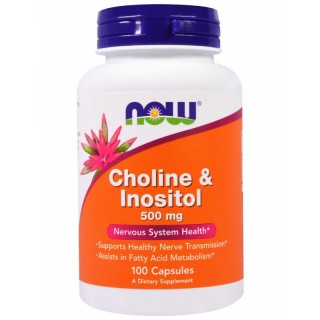 Choline & Inositol 500 mg 100 caps Now - фото - 2