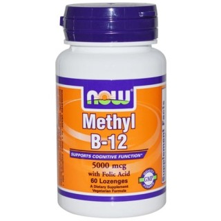 Methyl B-12 5000mcg 60 Lozenges - фото - 1