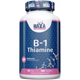 B-1 Thiamine 50 mg 100 Tabs Haya Labs - фото - 1