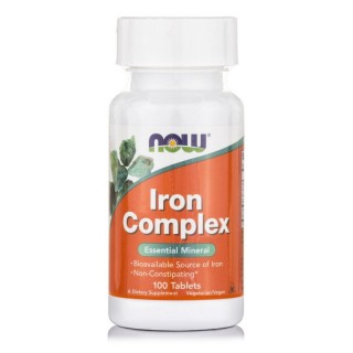 Iron Complex 27mg 100Tabs Now - фото - 2