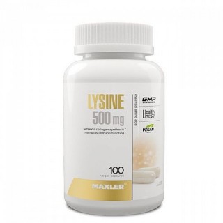 L-Lysine 500 mg 100 Caps Maxler - фото - 1