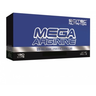 Mega Arginine 120 Caps 1300 mg Scitec Nutrition - фото - 1