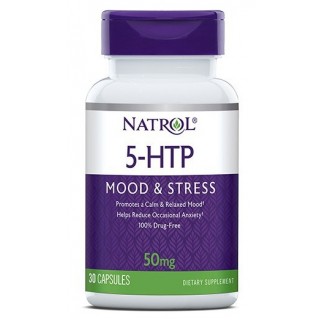 Natrol 5-HTP 50 mg 30 капс - фото - 2