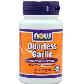 Odorless Garlic 100 caps Now - фото - 1