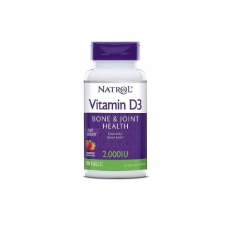 Vitamin D3 Fast Dissolve 2000 IU Natrol 90 Tabs - фото - 2