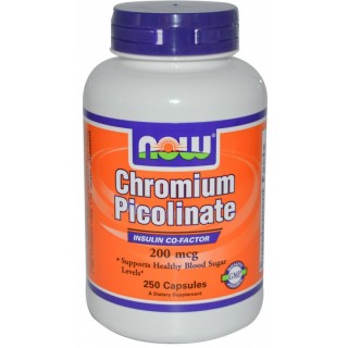 Chromium Picolinate 200mcg 100Caps Now - фото - 1