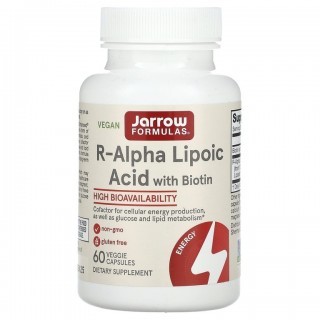 R Alpha Lipoic Acid 100 mg 60 caps Jarrow Form - фото - 1