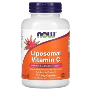 Liposomal Vitamic C Now 120 Caps - фото - 1