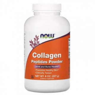 Collagen Peptides Powder 227g Now - фото - 1