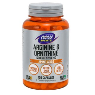 Arginine+ornithine 500mg/250 -100caps - фото - 1