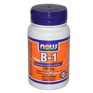 B-1 100mg Now 100 Tabs - фото - 1