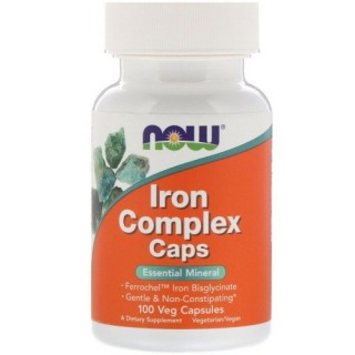 Iron Complex 27mg 100 Caps Now - фото - 1