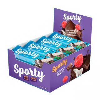 Protein Bar 40g Sporty белковые батончики - фото - 1