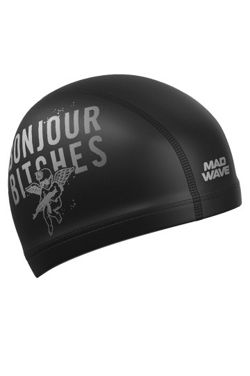 Шапочка для плавания Bonjour Mad Wave - фото - 1