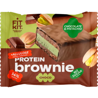 Protein brownie 50g Fit Kit - фото - 1