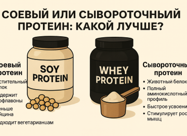 соевый или сывороточный протеин: какой лучше - фото - 1