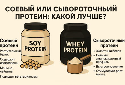 соевый или сывороточный протеин: какой лучше - фото - 1