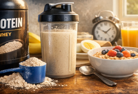 можно ли пить протеин с утра: что важно учитывать с точки зрения здоровья и спортивной нутрициологии - фото - 1