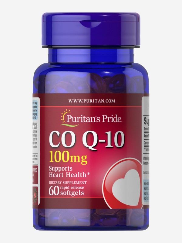 Co Q-10 Puritans Pride 100 mg 60 Caps - фото - 1