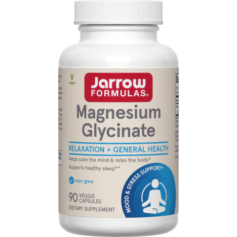 Magnesium Glycinate 90 Caps Jarrow Formulas - фото - 1
