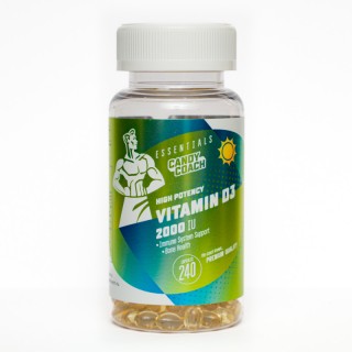 Vitamin D 2000 IU 240 Caps Candy Coach - фото - 1