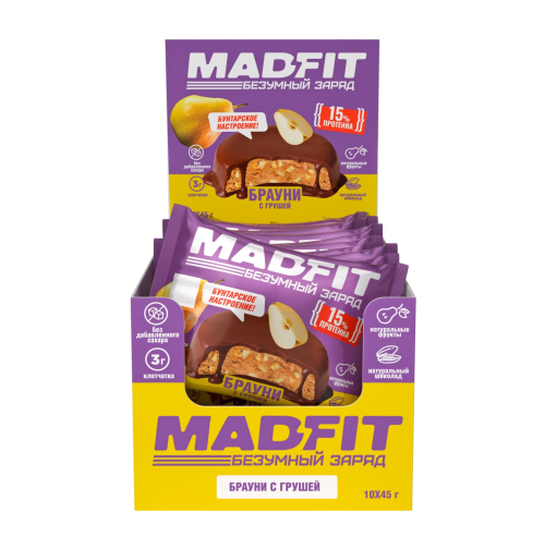 Mad Fit 45g Печенье глазированное - фото - 1