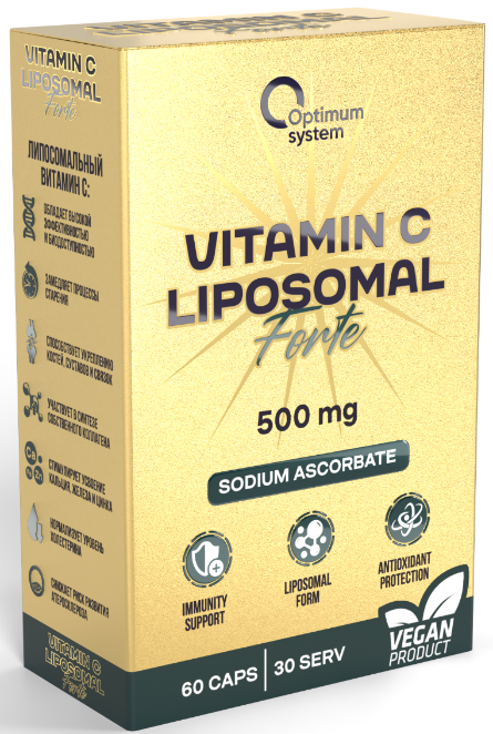 Vitamin C Liposomal 60 Caps Optimum System - фото - 1