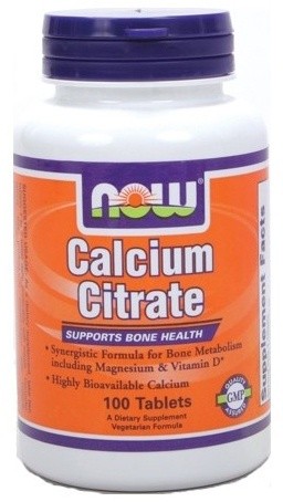 Calcium Citrate 100Tabs Now - фото - 1